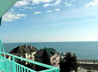 Гостиница Небеса Лазаревское Двухместный номер с 1 кроватью и балконом, вид на море-3